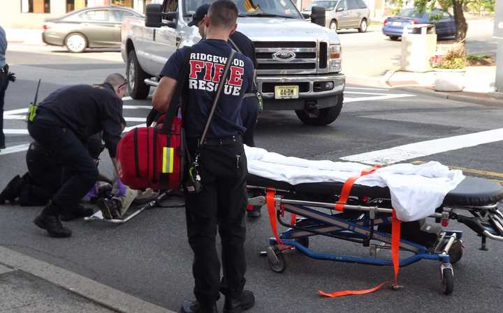 Village police, firefighters and EMS responded to the crash at the intersection of North Maple and East Ridgewood avenues.