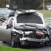 Two Seriously Injured In Route 17 Pileup