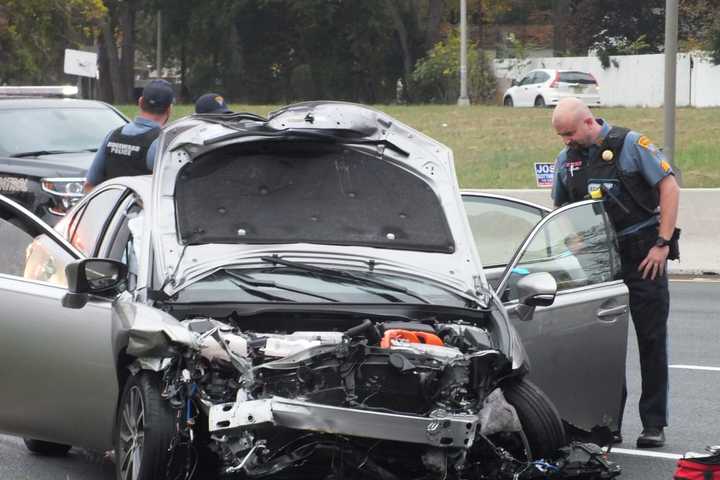 Two Seriously Injured In Route 17 Pileup