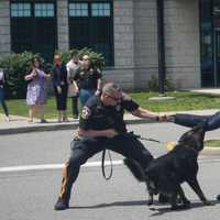 <p>Youngsters enjoyed a demonstration by a Bergen County Sheriff&#x27;s K-9 unit.</p>