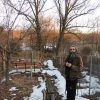 <p>The Ridgefield Community Garden is on a quiet corner off Shaler Boulevard, near retail stores. Nestor Delgado has been a garden member since 2001.</p>