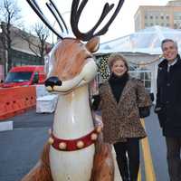 The Westchester Donates Holiday Decorations To White Plains For WinterFest