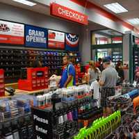 <p>Modell&#x27;s Sporting Goods held a grand opening for its new store in Mount Kisco, which used to house Borders Books and Music.</p>