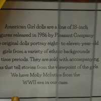 <p>A bit of information about the American Girl doll collection.</p>