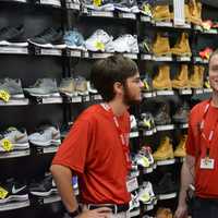 <p>Modell's Sporting Goods held a grand opening for its new store in Mount Kisco, which used to house Borders Books and Music.</p>