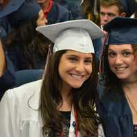 <p>Members of Carmel High School's Class of 2016 ready for commencement.</p>