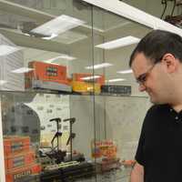 <p>Nicholas Zappone, views the original cast-iron o-gage first generation Lionel train sets as those are his favorite.</p>