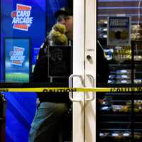 <p>The Bergen County Sheriff's Bureau of Criminal Identification collected evidence as Teaneck police detectives conducted interviews.</p>