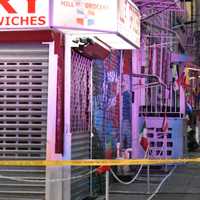 <p>The incident occurred up the block from this grocery store at the corner of Mill and Oliver streets in Paterson before dawn Monday, May 22.</p>