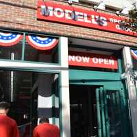 <p>Modell's Sporting Goods held a grand opening for its new store in Mount Kisco, which used to house Borders Books and Music.</p>