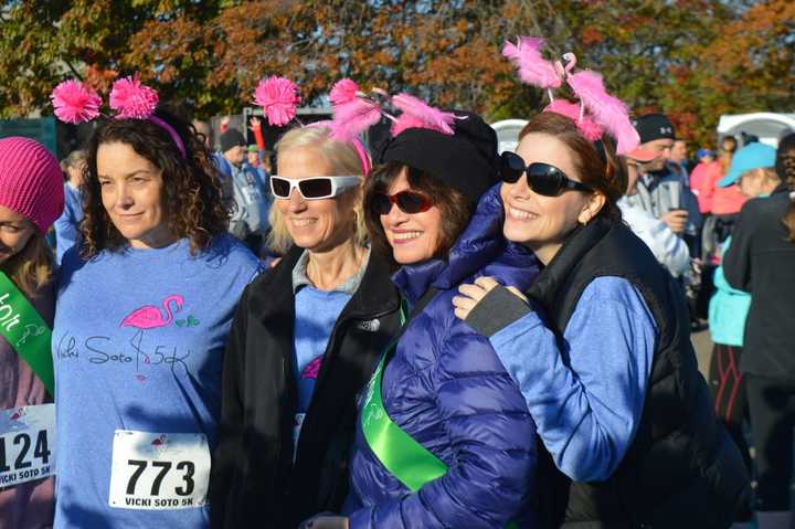 More than 3,500 runners take part in the 2016 Vicki Soto 5K in Stratford on Saturday.