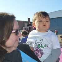 <p>Vicki Soto&#x27;s mom, Donna Soto of Stratford, holds her 17-month-old grandson Kyllian Soto Parisi, son of her daughter Carlee Soto Parisi. Kyllian&#x27;s dad, Brent Parisi, is a Marine now stationed in Italy.</p>