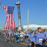 <p>More than 3,500 run in the 2016 Vicki Soto 5K in Stratford.</p>