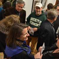 <p>A packed reception was held to mark the grand opening of Katonah Art Center at its new location in Goldens Bridge.</p>