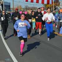 <p>More than 3,500 run in the 2016 Vicki Soto 5K in Stratford.</p>