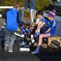 <p>Hundreds came out to enjoy Skating on Sherman Green Friday. The fundraiser continues all weekend.</p>