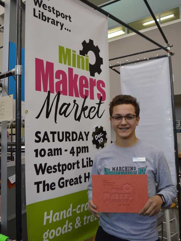 Norwalk Teen Doubles Vendors At Second Mini Maker Market In Westport