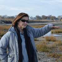 <p>Jennifer Mattei, a biology professor at Sacred Heart University in Fairfield, is overseeing an innovative project to protect the Stratford coastline from erosion.</p>