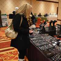 <p>Jewelry is a popular item at the Trumbull Marriott&#x27;s craft fair.</p>