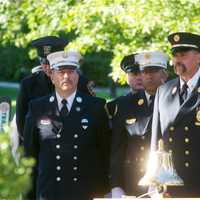 <p>The Town of North Castle held a memorial service Sunday at Wampus Park, honoring those lost or affected by the 9/11 attacks.</p>