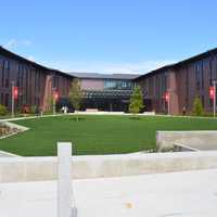 <p>The new Jorge Bergoglio Hall is dedicated Tuesday at Fairfield&#x27;s Sacred Heart University.</p>