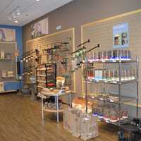 <p>Some of the offerings at Wild Birds Unlimited Nature Shop</p>