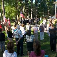 <p>The Town of North Castle held a memorial service Sunday at Wampus Park, honoring those lost or affected by the 9/11 attacks.</p>