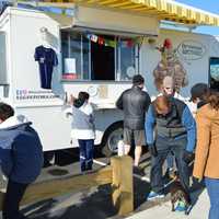 <p>Time for a treat at the Polar Plunge in Westport.</p>