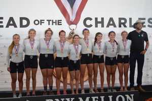 Saugatuck Junior Girls Row To Gold For 4th Year At Head Of Charles Regatta