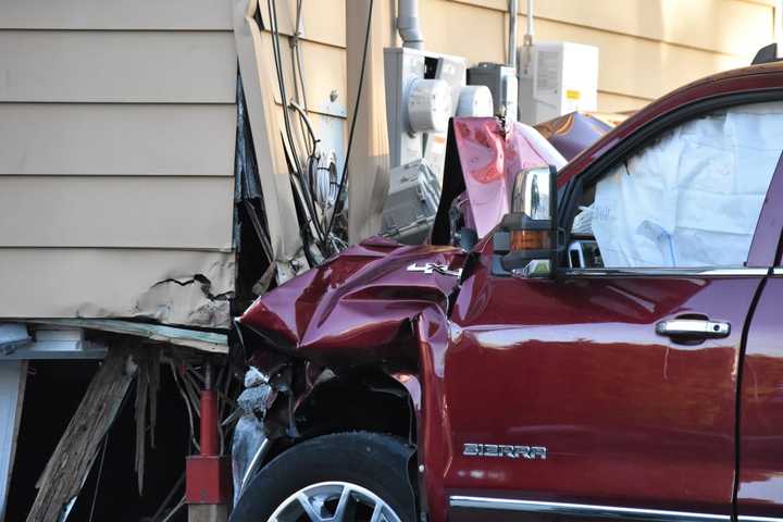 Two-Family Home Deemed Unstable After Pickup Crash In North Arlington