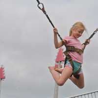 <p>The Danbury City Fair is set up for people of all ages to enjoy. The carnival includes rides, food and fun outside the Danbury Fair Mall.</p>