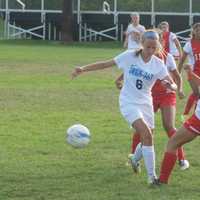 <p>The defending sectional champion John Jay High girls soccer team rolled out the welcome mat Tuesday for North Rockland in a replay of last year&#x27;s Class AA championship game.</p>