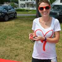 <p>The American Heart Association is on hand to teach about healthy lifestyles.</p>