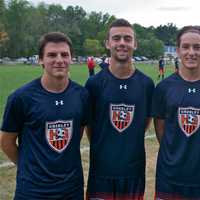 <p>Team captains (L to R): Jack Cohen, Danny Cannon, Max Furman, Johnny Gerstein .</p>