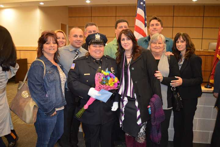 East Rutherford Swears In First-Ever Female Police Seargent