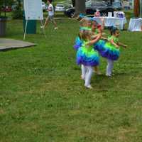 <p>The little dancers take the stage for their performance.</p>