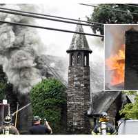 <p>The fire ignited at Grace Presbyterian Church on Grove Street in Montclair shortly after 8 a.m. Tuesday, Aug. 15.</p>