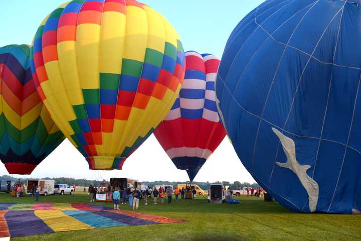 Balloons Take Flight Over County In Annual Aerial Celebration