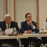 <p>Lyndhurst Board of Education President James &quot;Chizzie&quot; Vuono, Interim Superintendent Dr. James Corino, and Assistant Superintendent Shauna DeMarco</p>