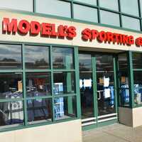 <p>Construction is under way for a Modell's Sporting Goods store at the former Borders site in downtown Mount Kisco. Signage is pictured facing the structure's adjacent parking lot.</p>