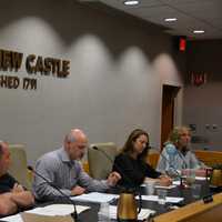 <p>New Castle Town Board.</p>