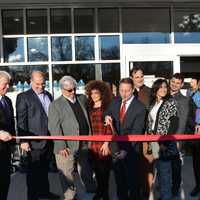 <p>A ribbon cutting is held to mark the opening of DeCicco &amp; Sons in Millwood.</p>