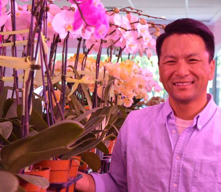 Rueben Kim, the orchid hunter.