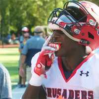 <p>Defending state champion Archbishop Stepinac held on to defeat host Iona Prep Saturday in the teams&#x27; annual rivalry game.</p>