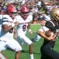 <p>Defending state champion Archbishop Stepinac held on to defeat host Iona Prep Saturday in the teams&#x27; annual rivalry game.</p>