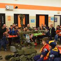 <p>Boy Scouts in Eastchester and Tuckahoe enjoyed a live demonstration by members of the FBI bomb squad.</p>