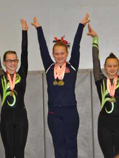 Darien YMCA Gymnasts Reap Rewards At Harvest Invitational