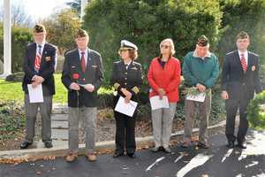 Darien Pays Tribute To Veterans At Town Hall Ceremony