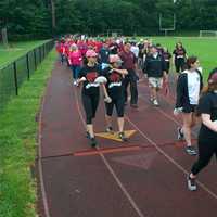 <p>A crowd estimated at around 325 people came out to Albertus Magnus High School on a rainy Sunday morning for the Cystic Fibrosis Foundation&#x27;s 7th annual Rockland/Orange County Great Strides 3K Walk.</p>