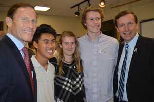 Sens. Blumenthal, Murphy Tout New Gun Reforms Tied To Domestic Violence Law